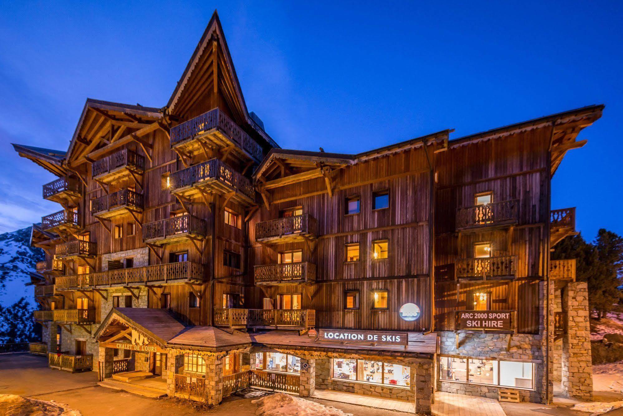 Chalet De L'Ours Les Arcs  Eksteriør billede